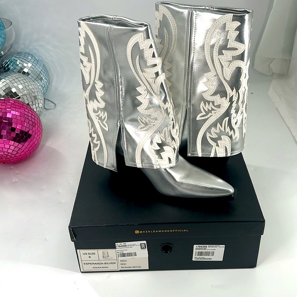 NIB Azalea Wang Esperanza boots - 🪩 🤠 Rhinestone cowgirl